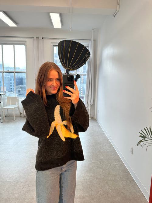 Banana Knit Jumper