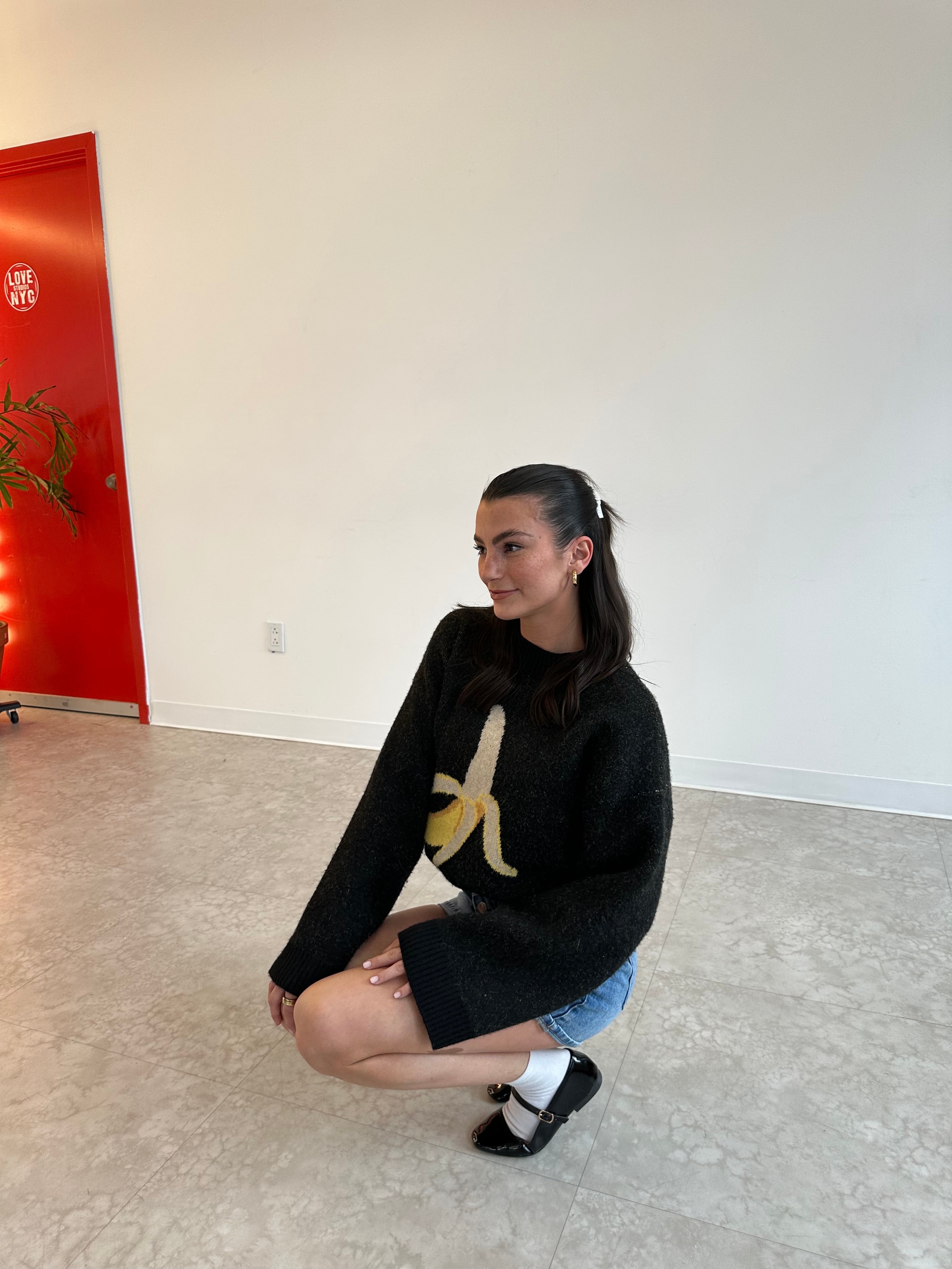 Banana Knit Jumper