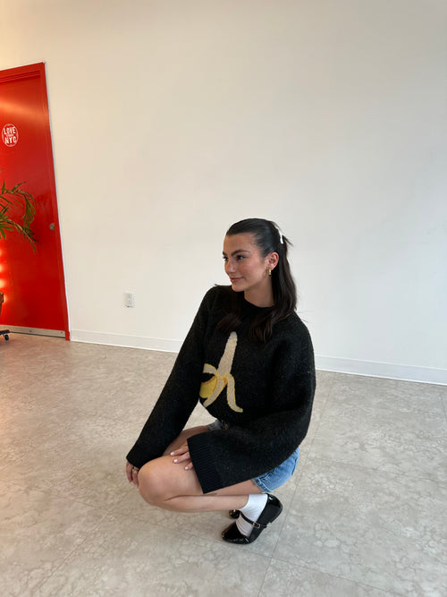 Banana Knit Jumper