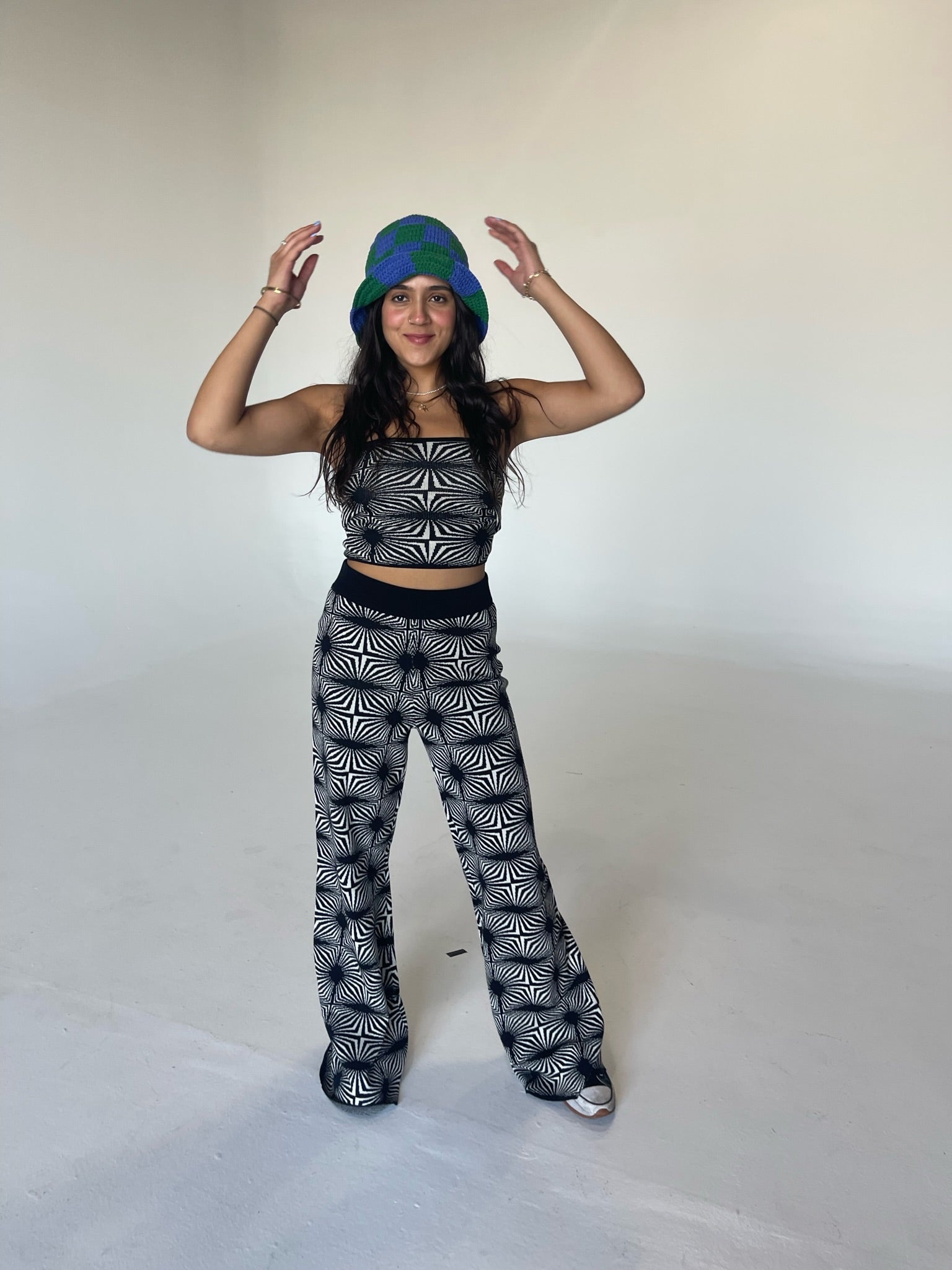 Geo Knit Trousers - maisondisco